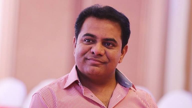 KT Rama Rao, Minister for Municipal Administration & Urban Development, Industries & Commerce, and Information Technology of Telangana. Credit: DH File Photo