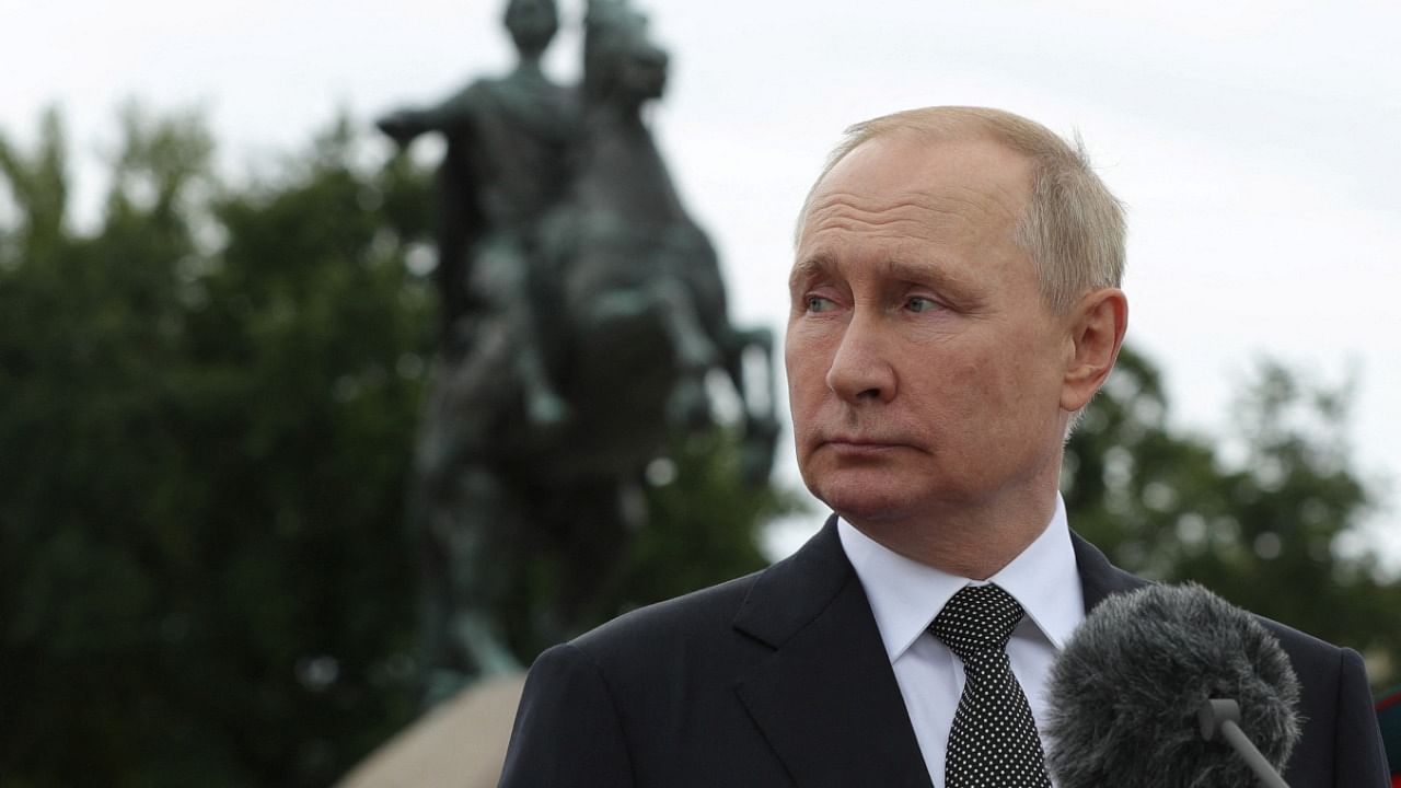 Russia's President Vladimir Putin. Credit: Reuters Photo