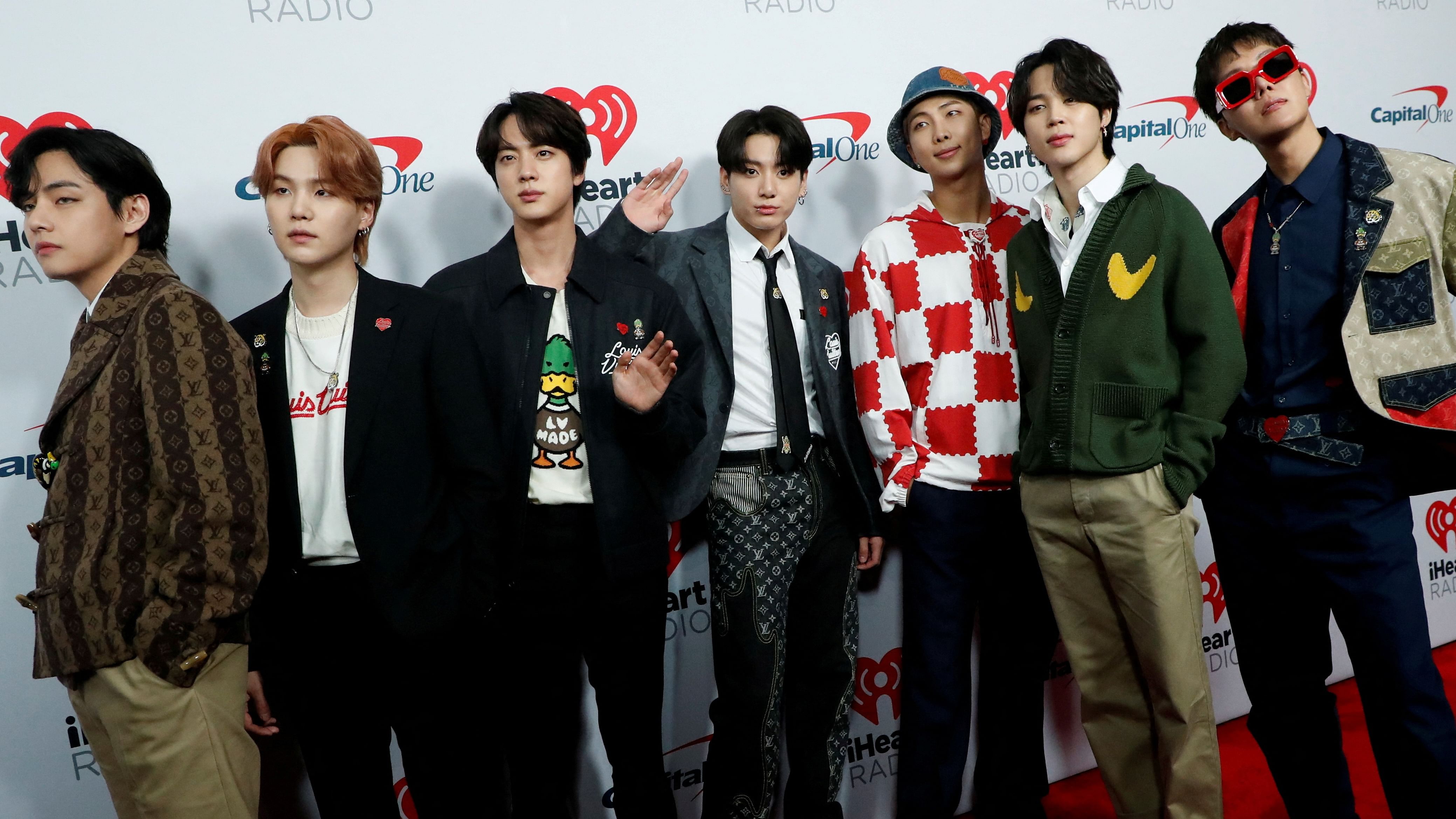 K-pop sensations BTS may be allowed to continue performing and preparing for international concerts even while they undertake their mandatory military service in South Korea. Credit: Reuters File Photo