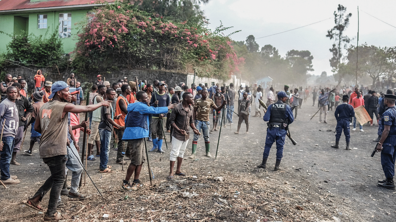 Congo's government strongly condemned the shootings, confirming a provisional toll of two dead and 15 wounded. Credit: AP Photo