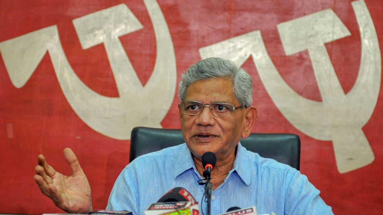 CPI(M) General Secretary Sitaram Yechury said on Monday that the parties were discussing on how to proceed on the judgement. Credit: PTI file photo