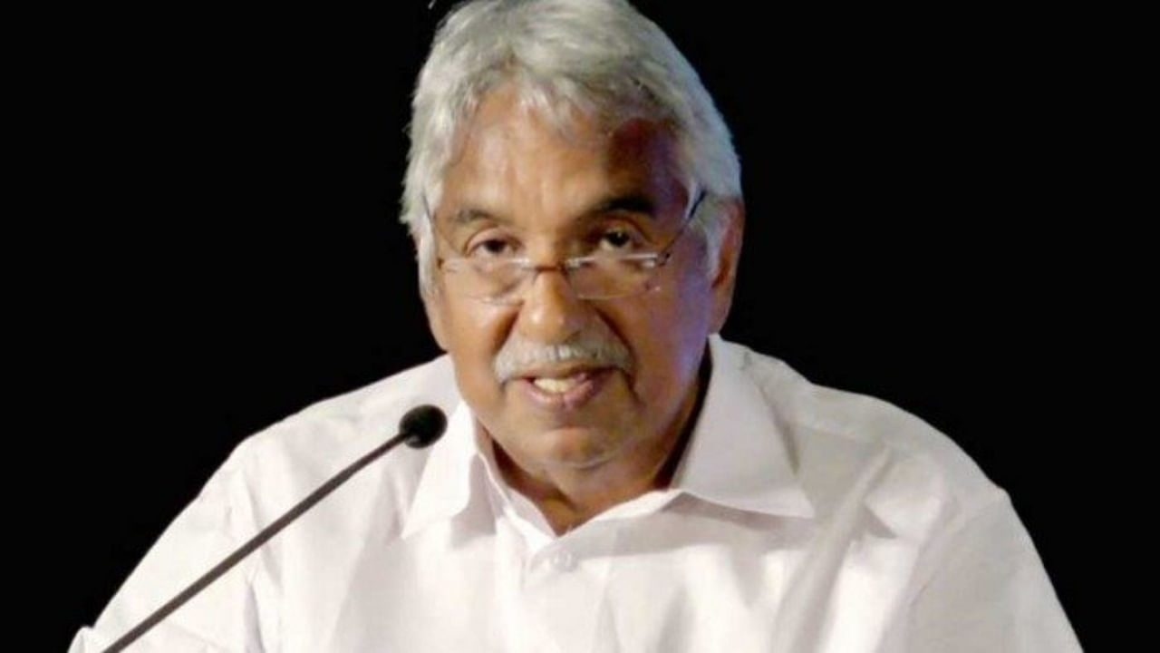 Congress leader and two-time Chief Minister Oommen Chandy. Credit: DH File Photo 