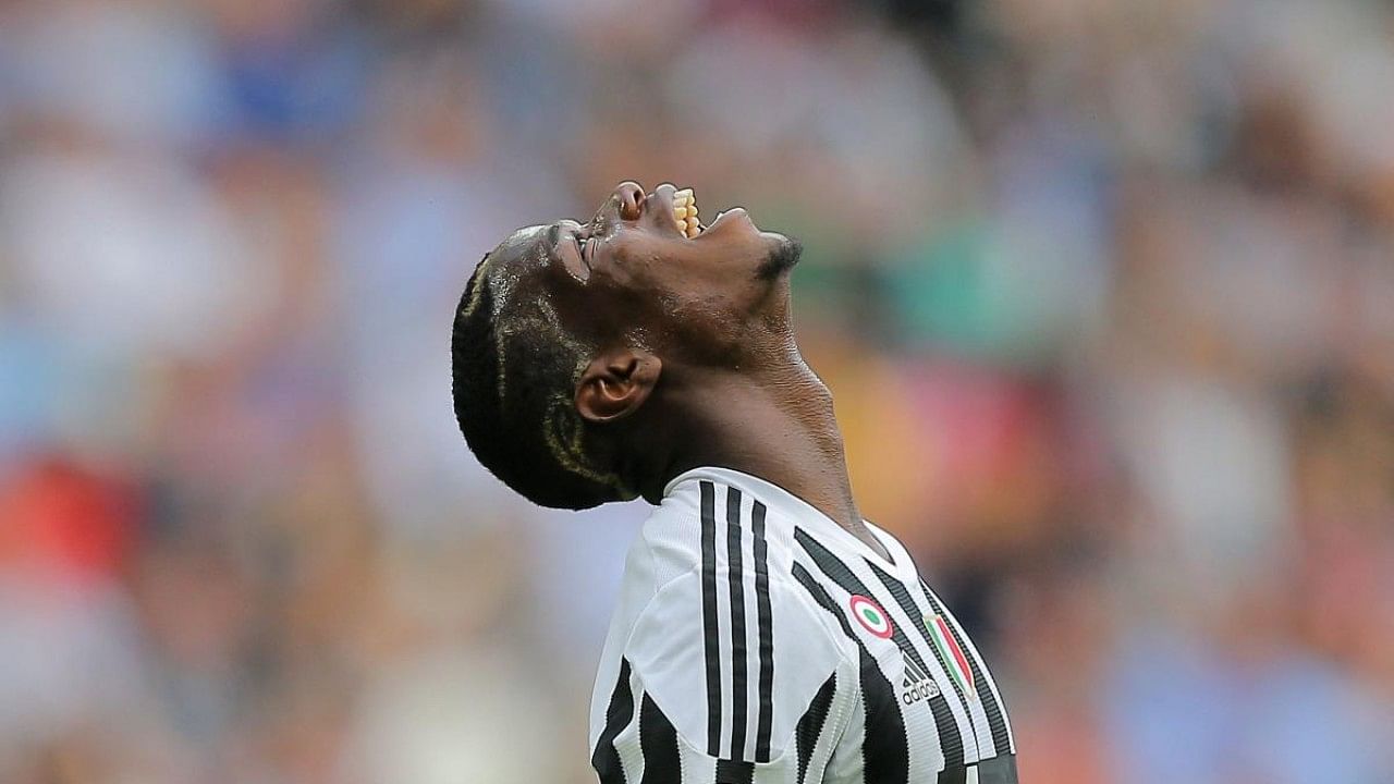 Footballer Paul Pogba. Credit: AFP File Photo