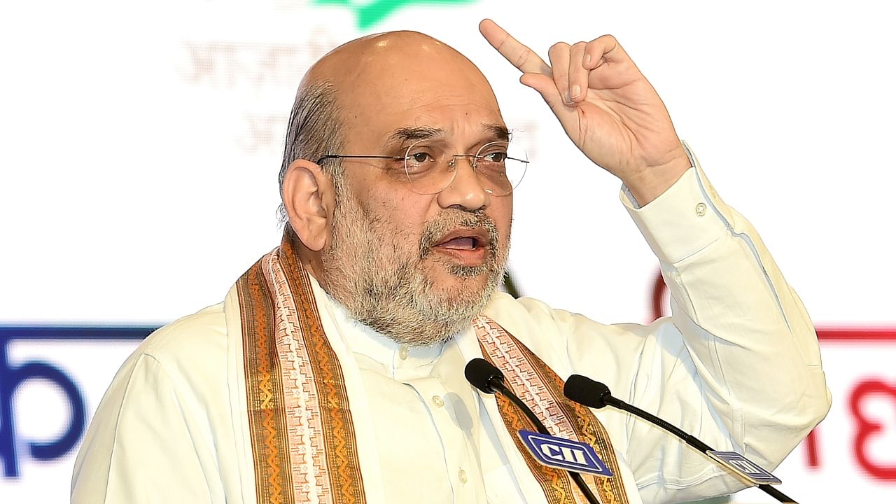 Union Home Minister Amit Shah. Credit: DH Photo