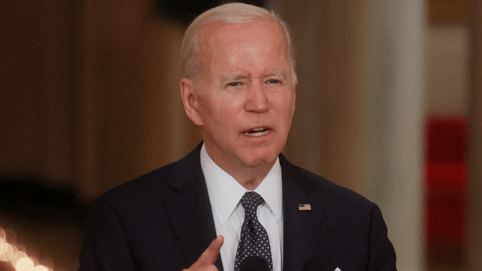 US President Joe Biden has strongly backed the accession of Finland and Sweden to NATO, and referred the matter to the Senate for consideration in July. Credit: Reuters Photo