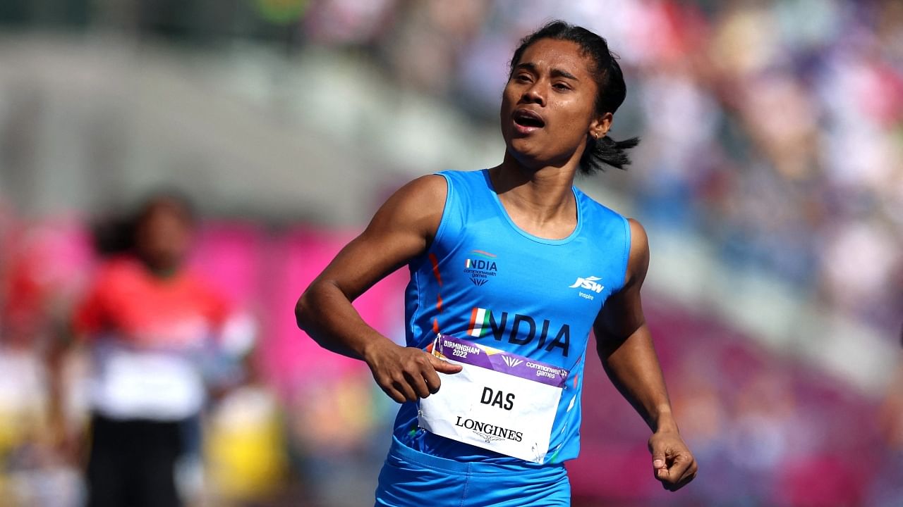 Indian sprinter Hima Das. Credit: Reuters Photo