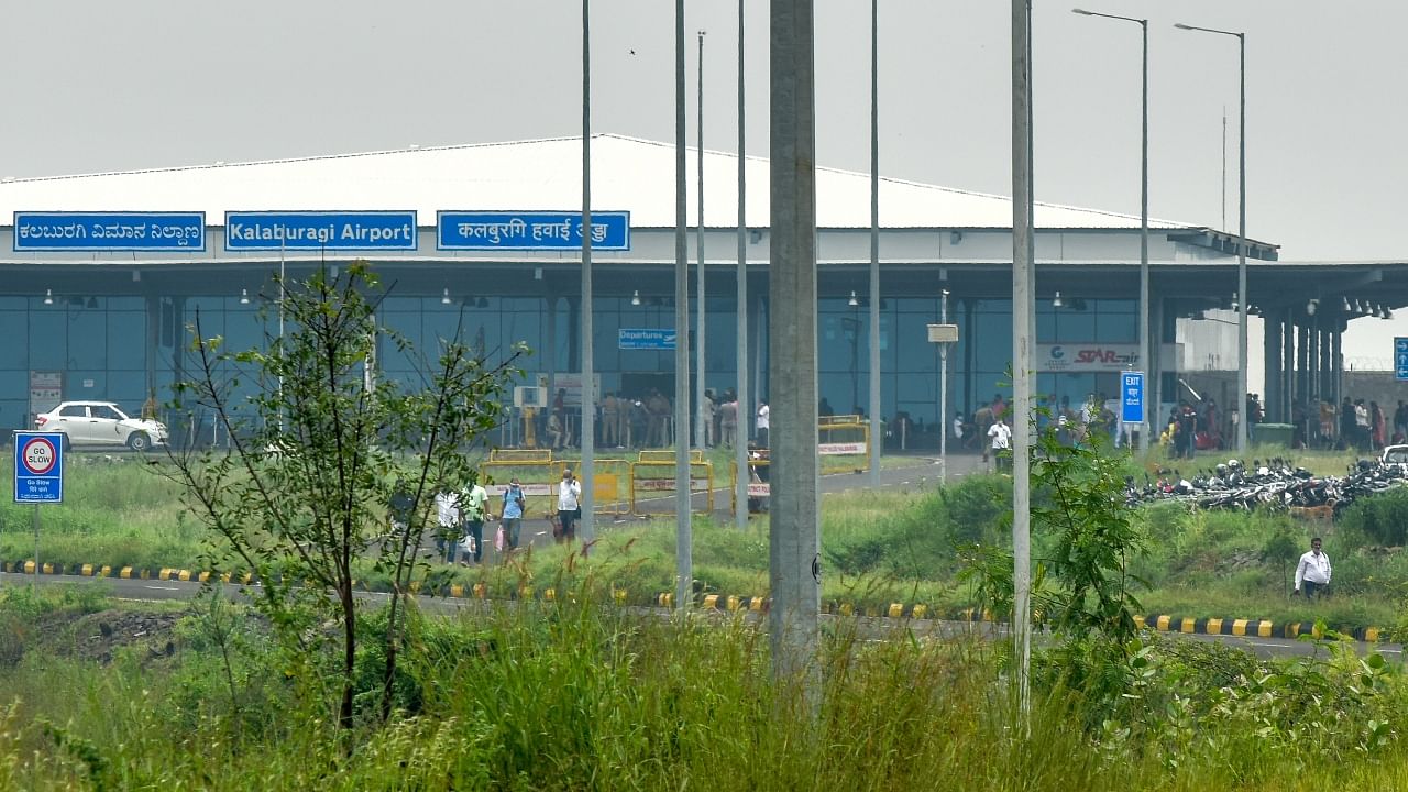 Kalaburagi airport. Credit: DH File Photo