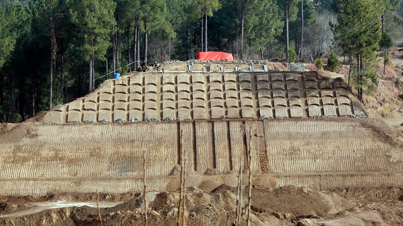  View of Under-construction Tunnel in CPEC Project near Shimla Hill in Abbottabad. Credit: iStock Images