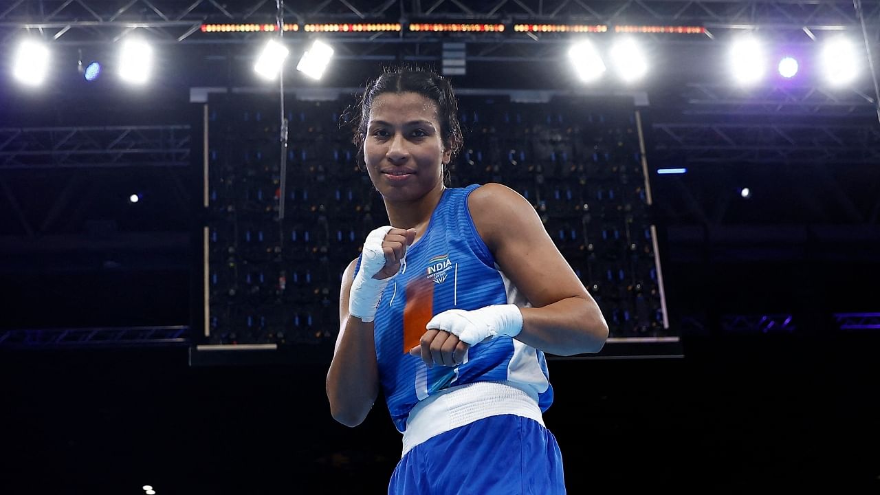 Star Indian boxer Lovlina Borgohain. Credit: Reuters Photo