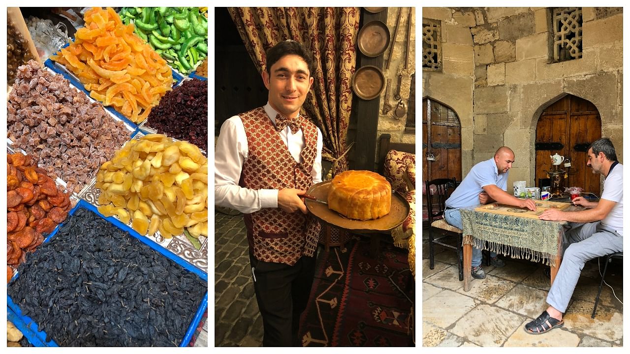 The cuisine of Azerbaijan has influences of the food of Iran, Turkey and Georgia. Credit: Rupali Dean