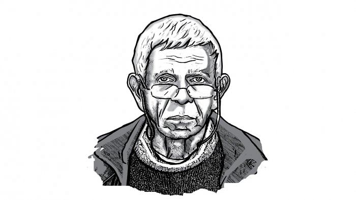 Roger Marshall, a computer scientist, a newly minted Luddite and a cynic. Credit: DH Illustration
