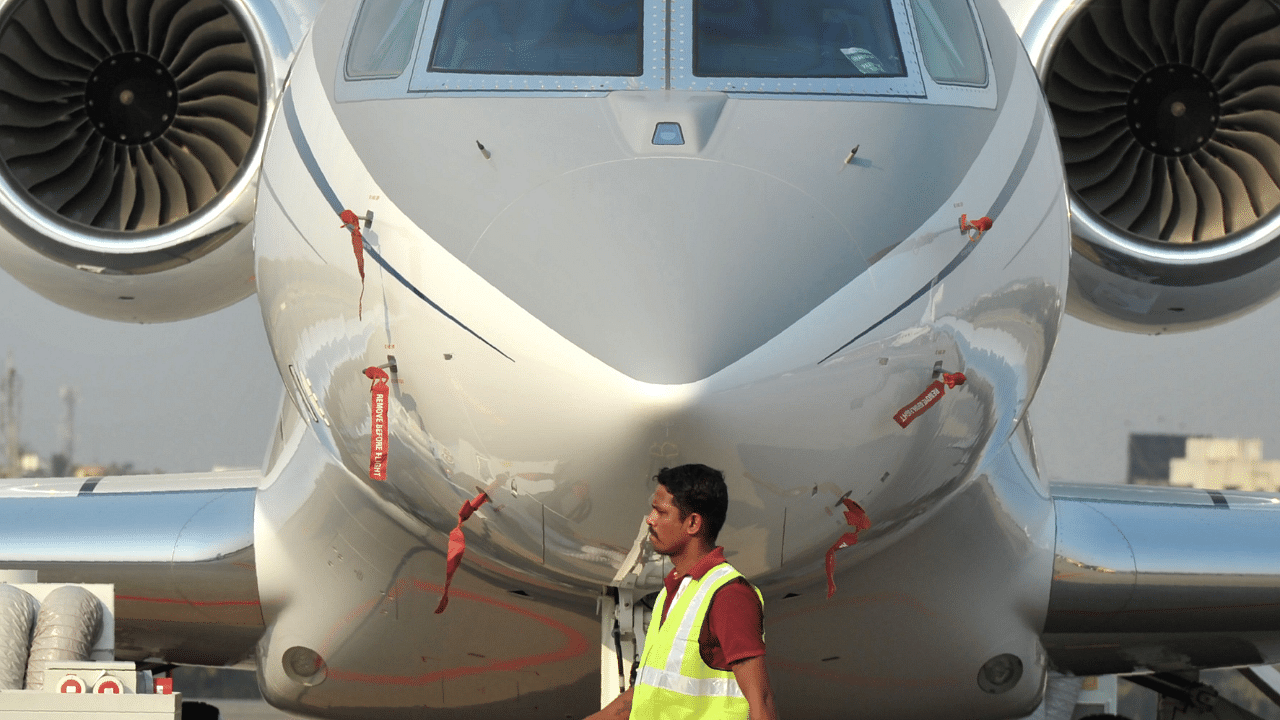 Conservative estimates show that the current direct employment in the aviation and aeronautical manufacturing sector is around 2.5 lakh employees. Credit: AFP Photo