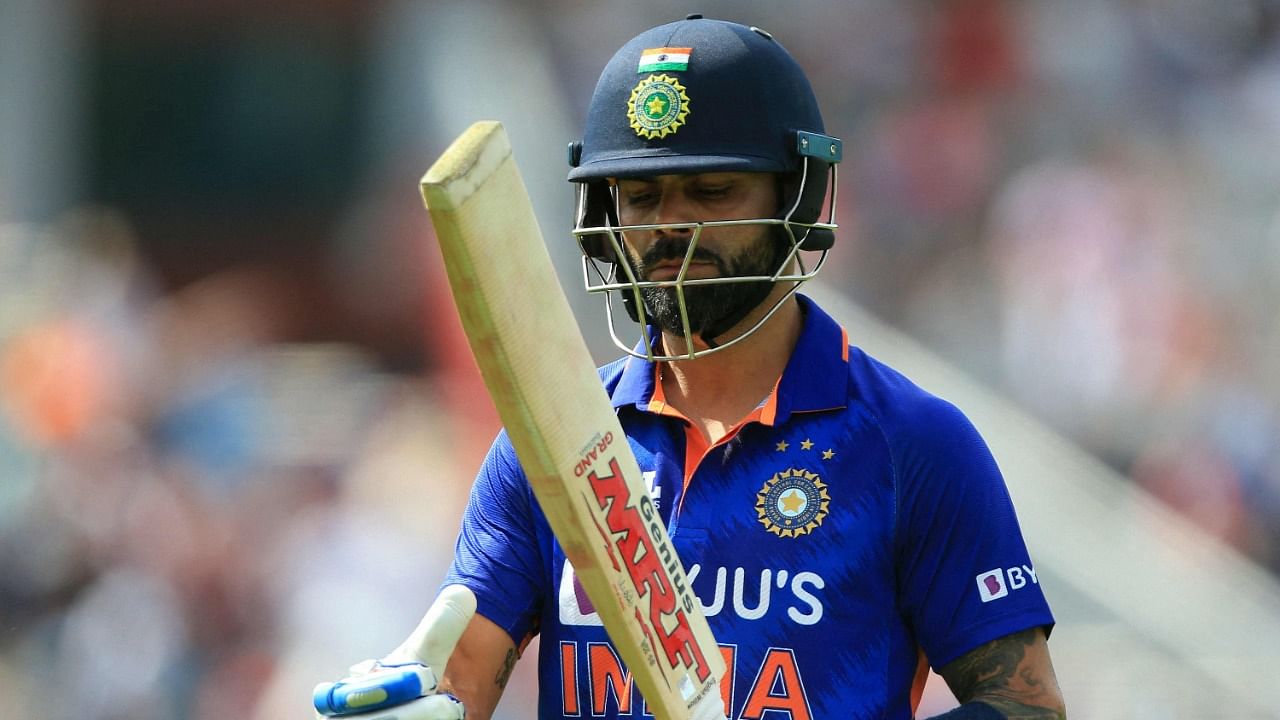 Kohli, 33, was rested for the recent tour of the West Indies and has not scored a century in any format since 2019. Credit: AFP Photo