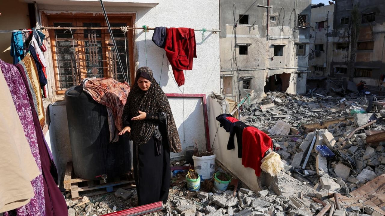 <div class="paragraphs"><p>As relative calm returned to Gaza, and electricity was restored, Palestinians tried to salvage their belongings from the rubble of shattered homes and to clear the debris. Image for Representation only.&nbsp;</p></div>