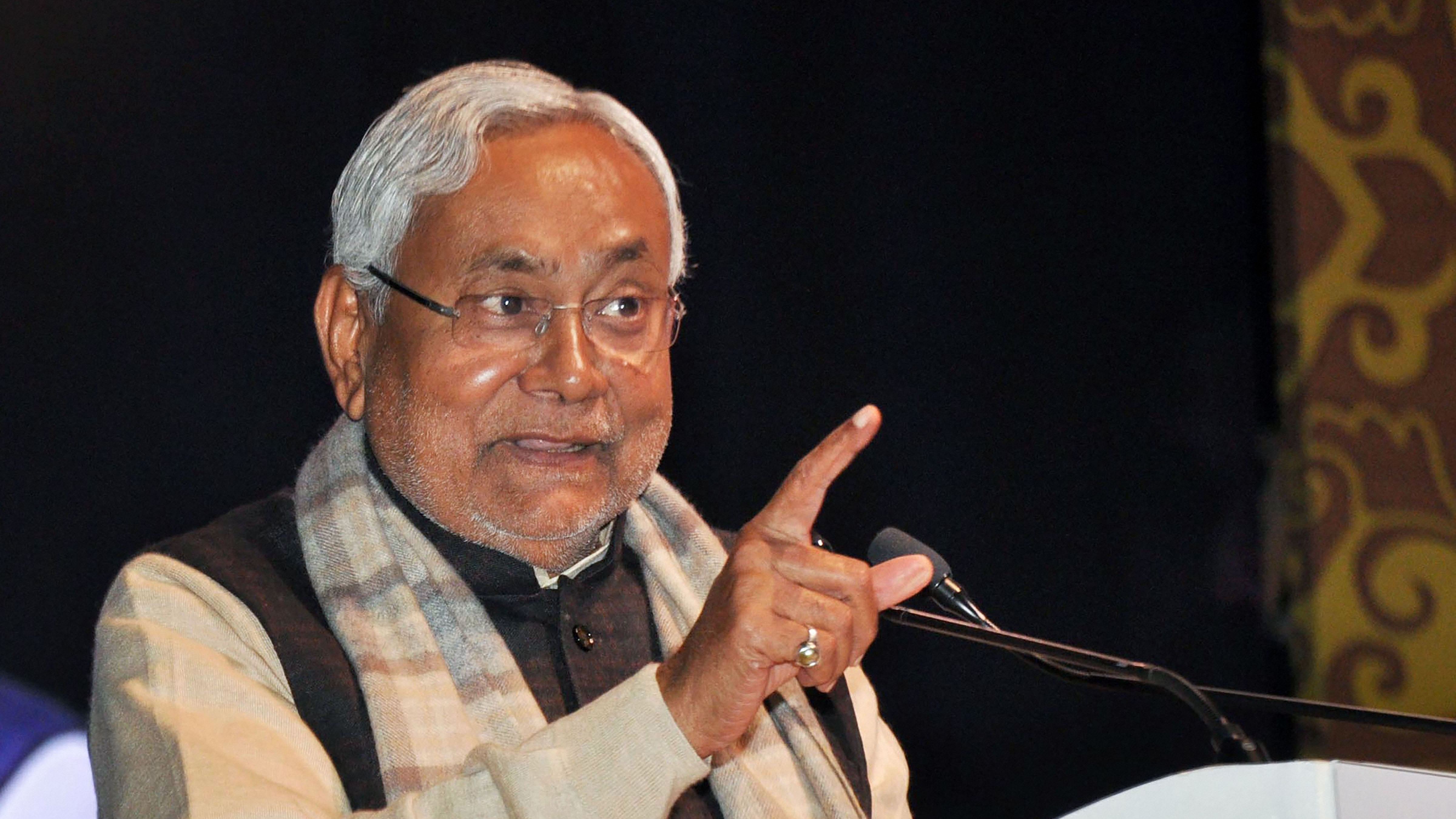 Bihar Chief Minister Nitish Kumar. Credit: PTI Photo