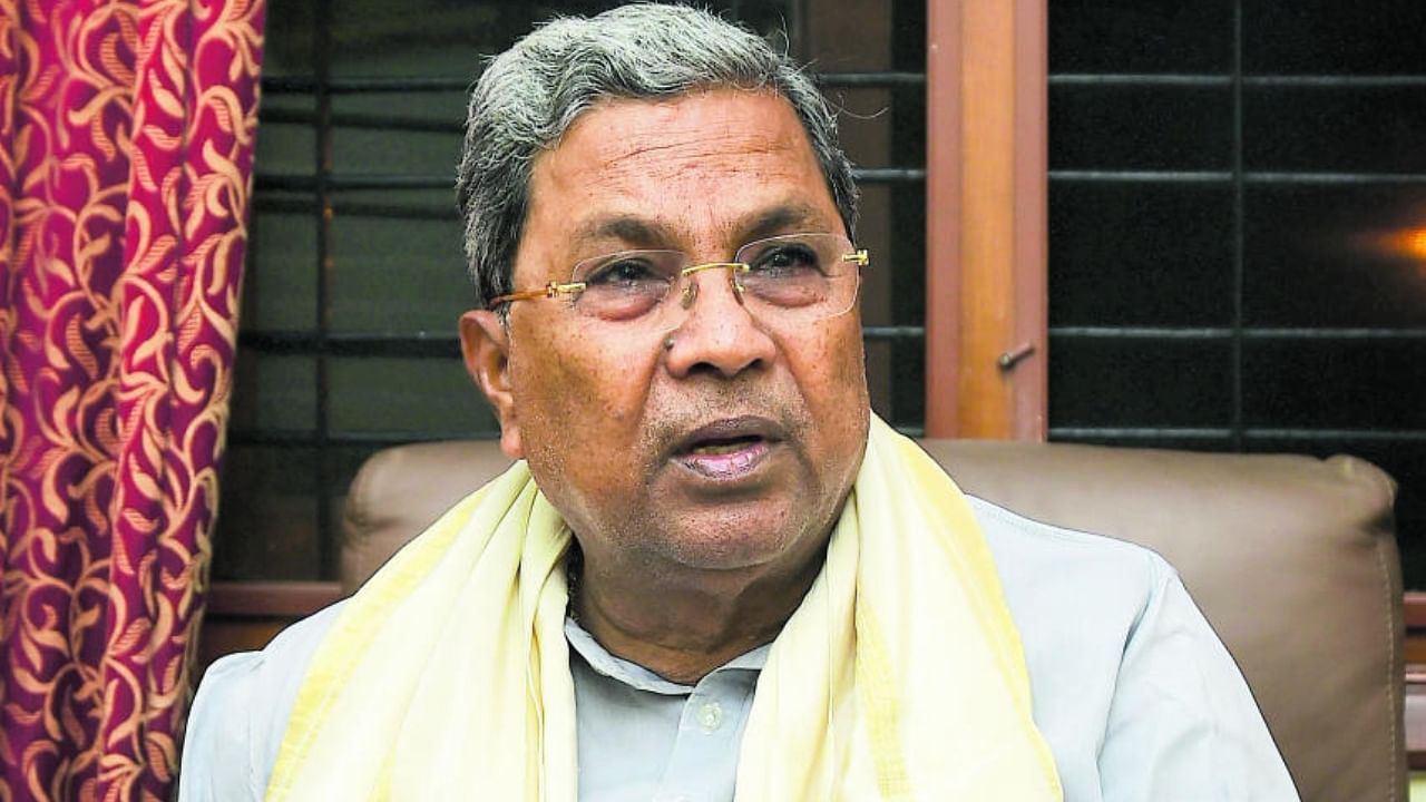 Karnataka Leader of the Opposition Siddaramaiah. Credit: DH Photo