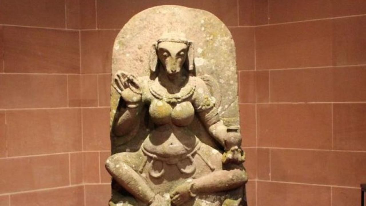 The idol was removed illegally from a temple in Lokhari village in Banda district in Uttar Pradesh and was discovered in England over 40 years ago. Credit: Special Arrangement