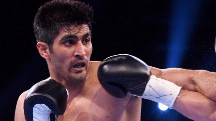 Indian boxer Vijender Singh. Credit: PTI File Photo