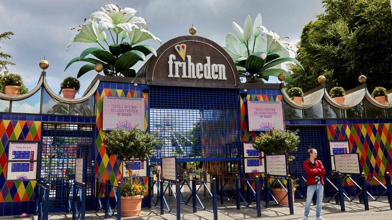 Tivoli Friheden amusement park, in Aarhus, western Denmark. Credit: AFP Photo