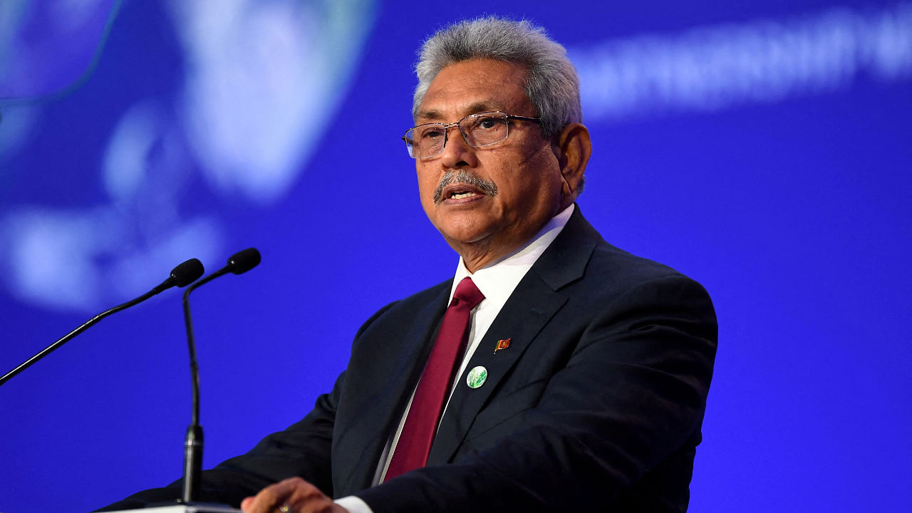 Sri Lanka's former president, Gotabaya Rajapaksa. Credit: Reuters File Photo