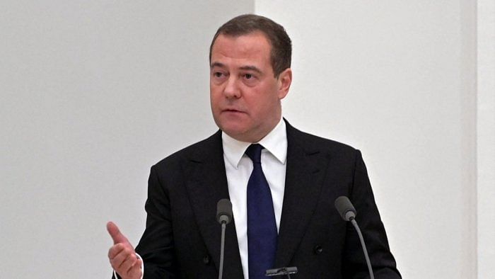 Russian ex-president Dmitry Medvedev. Credit: AFP Photo