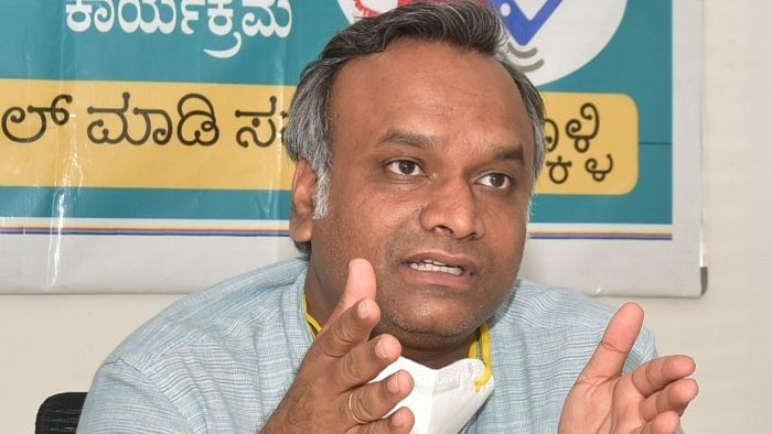 Priyank Kharge file photo. Credit: DH Photo