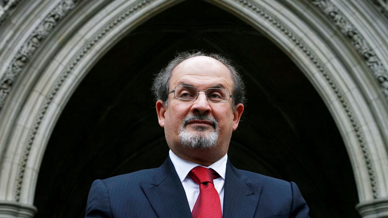  Author Salman Rushdie. Credit: Reuters Photo