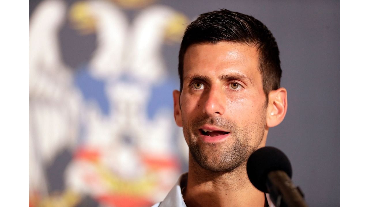 Djokovic is a three-time champion at the US Open and was the runner-up last year to Daniil Medvedev. Credit: AFP Photo