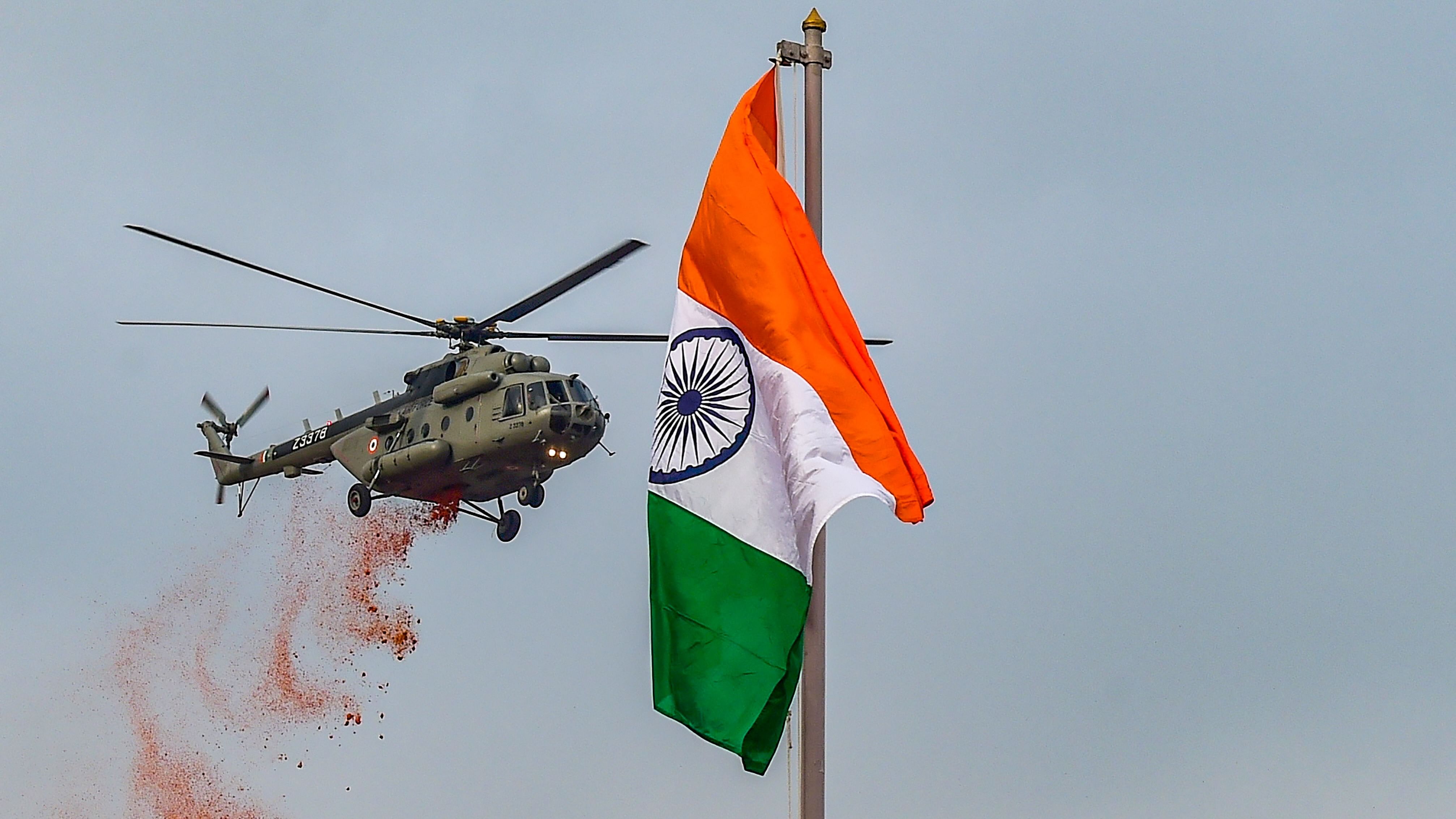 The Indian flag. Credit: PTI Photo