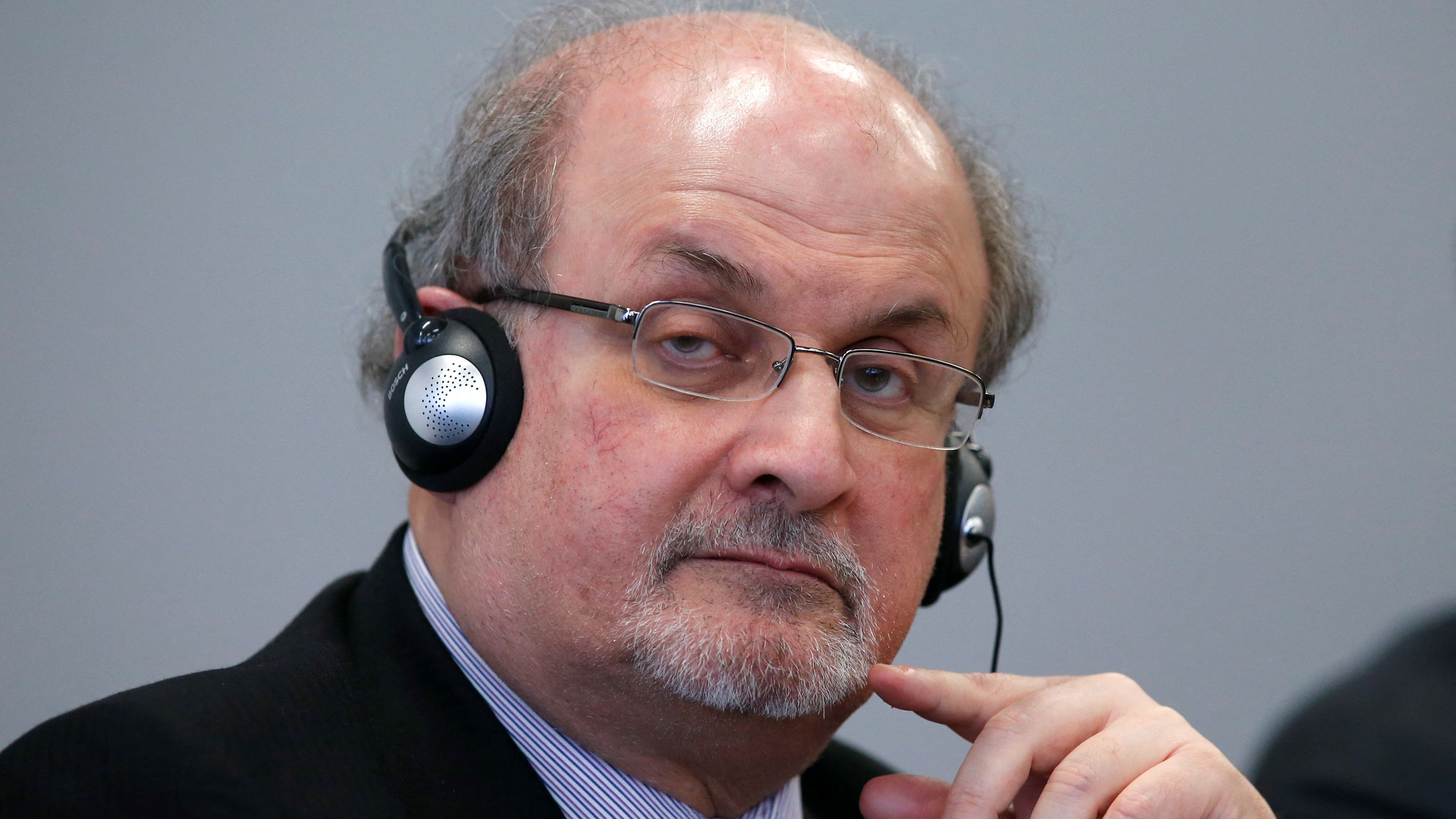 Salman Rushdie. Credit: Reuters Photo