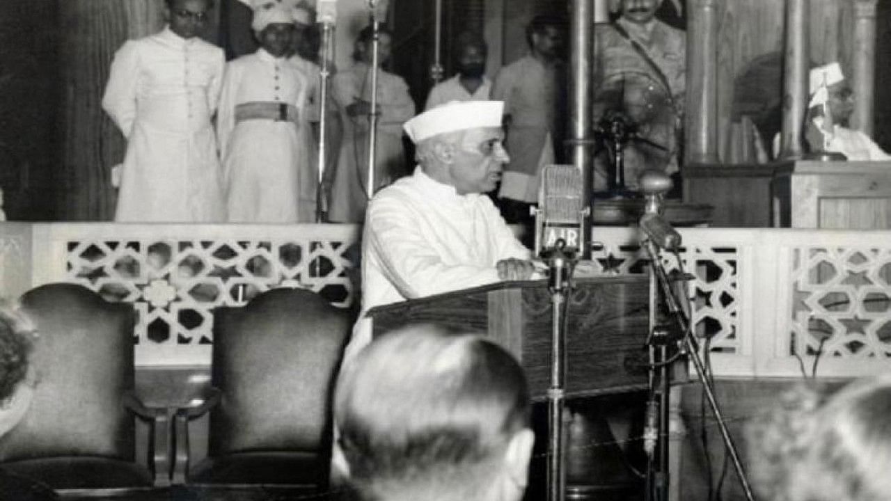 Former prime minister Jawaharlal Nehru. Credit: IANS Photo