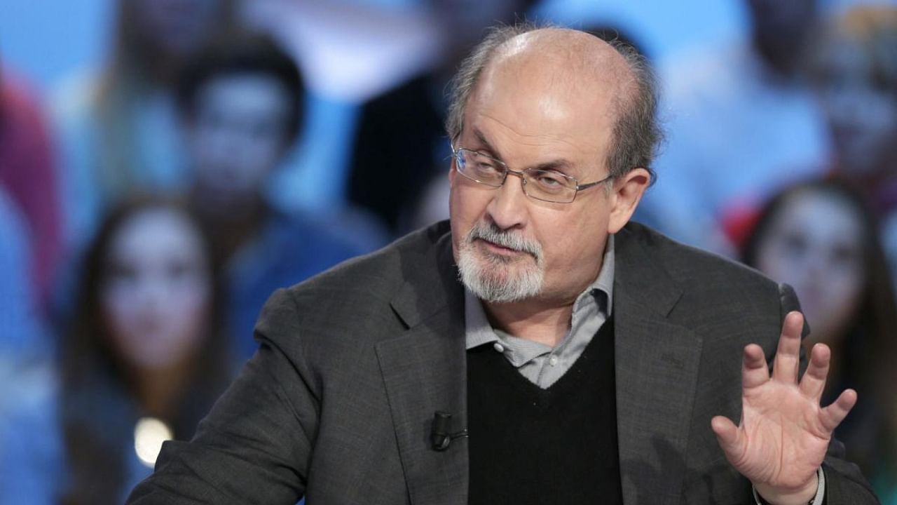 Author Salman Rushdie. Credit: AFP Photo