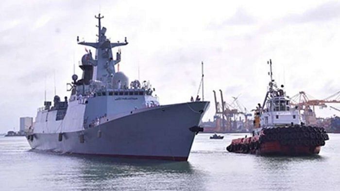The Sri Lankan Navy in a statement on Sunday said the Pakistan Navy Ship (PNS) Taimur, which arrived in Sri Lanka on Friday on a formal visit, is scheduled to conduct a Passage Exercise with SLNS Sindurala in seas off Colombo. Credit: IANS Photo