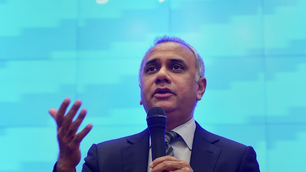 Infosys CEO Salil Parekh. Credit: PTI file photo