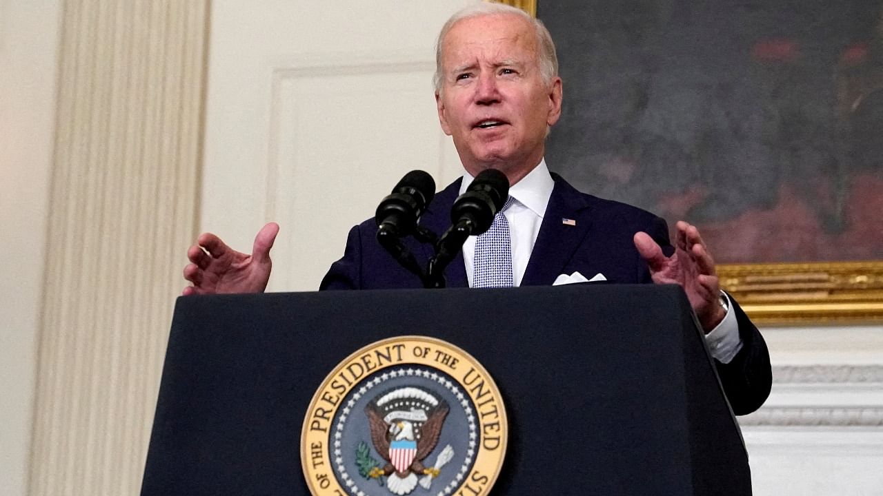 US President Joe Biden. Credit: Reuters Photo