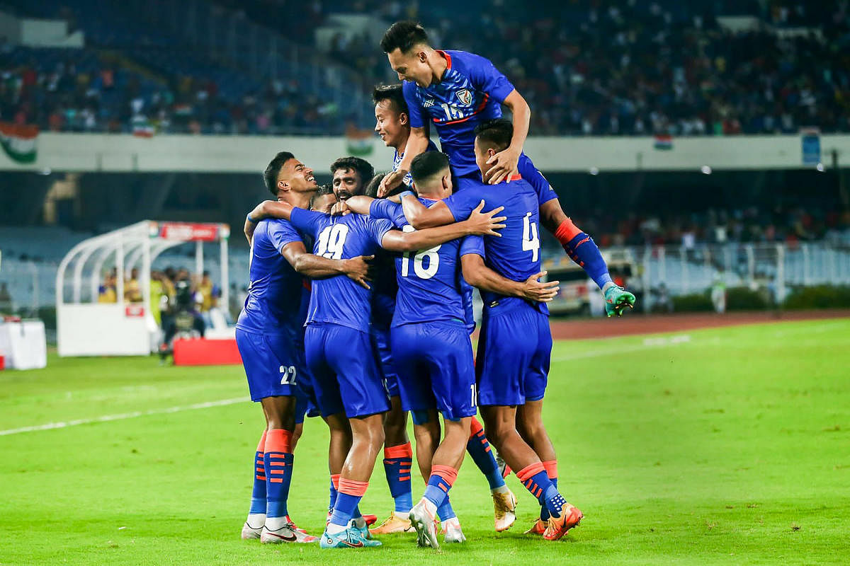 India qualifies for AFC Asian Cup 2023. Credit: PTI File Photo