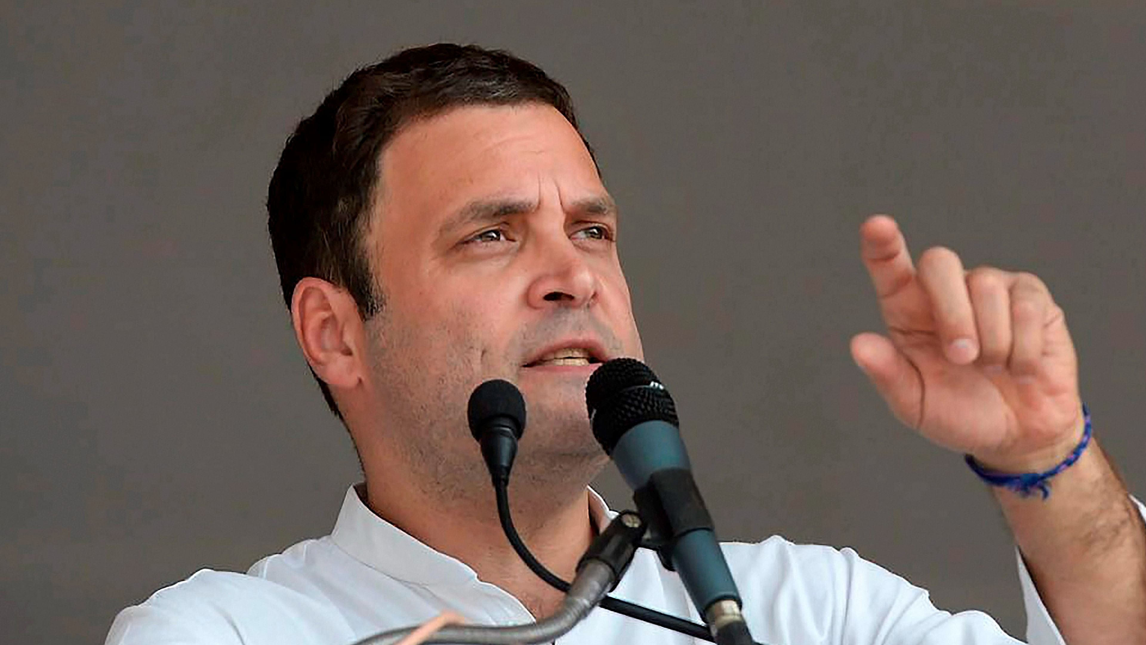 Congress leader Rahul Gandhi asked what message is being sent out to the women of the country through such decisions. Credit: PTI Photo