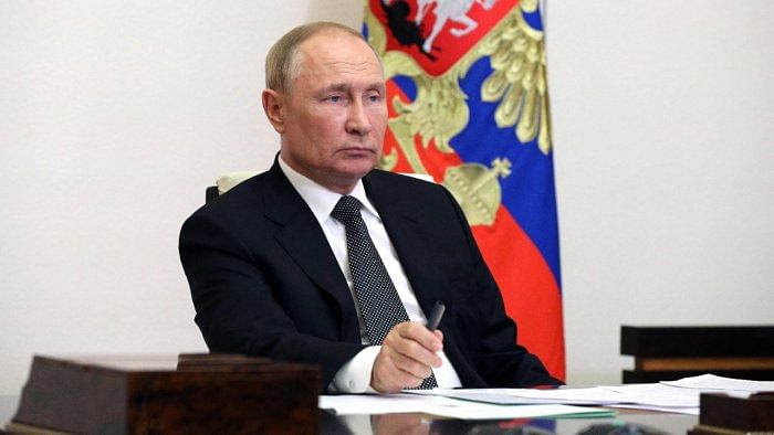 Russia President Vladimir Putin. Credit: AFP File Photo