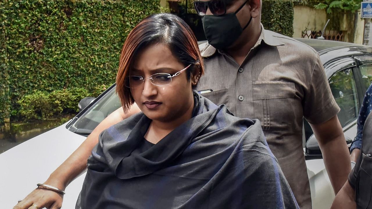 Swapna Suresh, prime accused in the alleged Kerela Gold Smuggling scam. Credit: PTI Photo