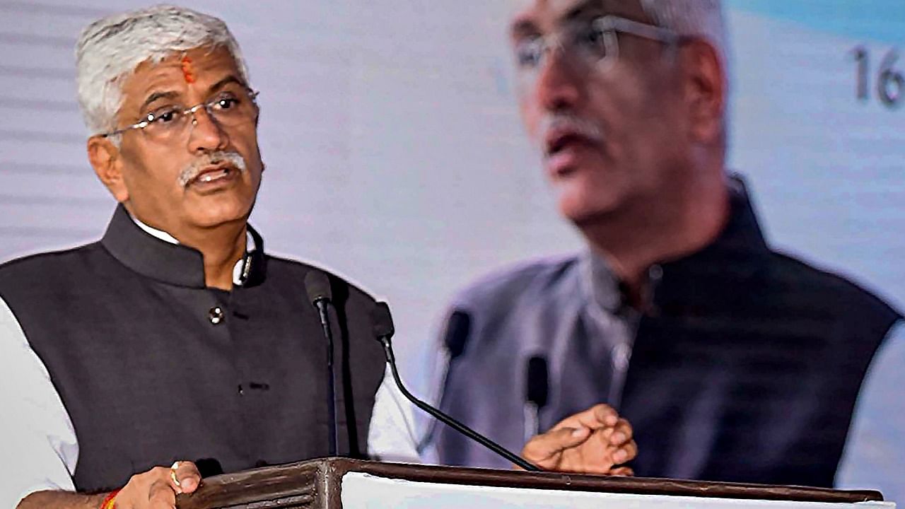 Union Minister for Jal Shakti Gajendra Singh Shekhawat. Credit: PTI Photo