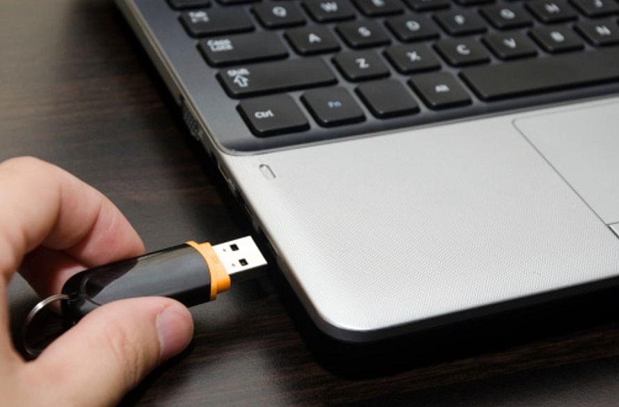 [Representational Image] USB pen drive. Credit: iStock