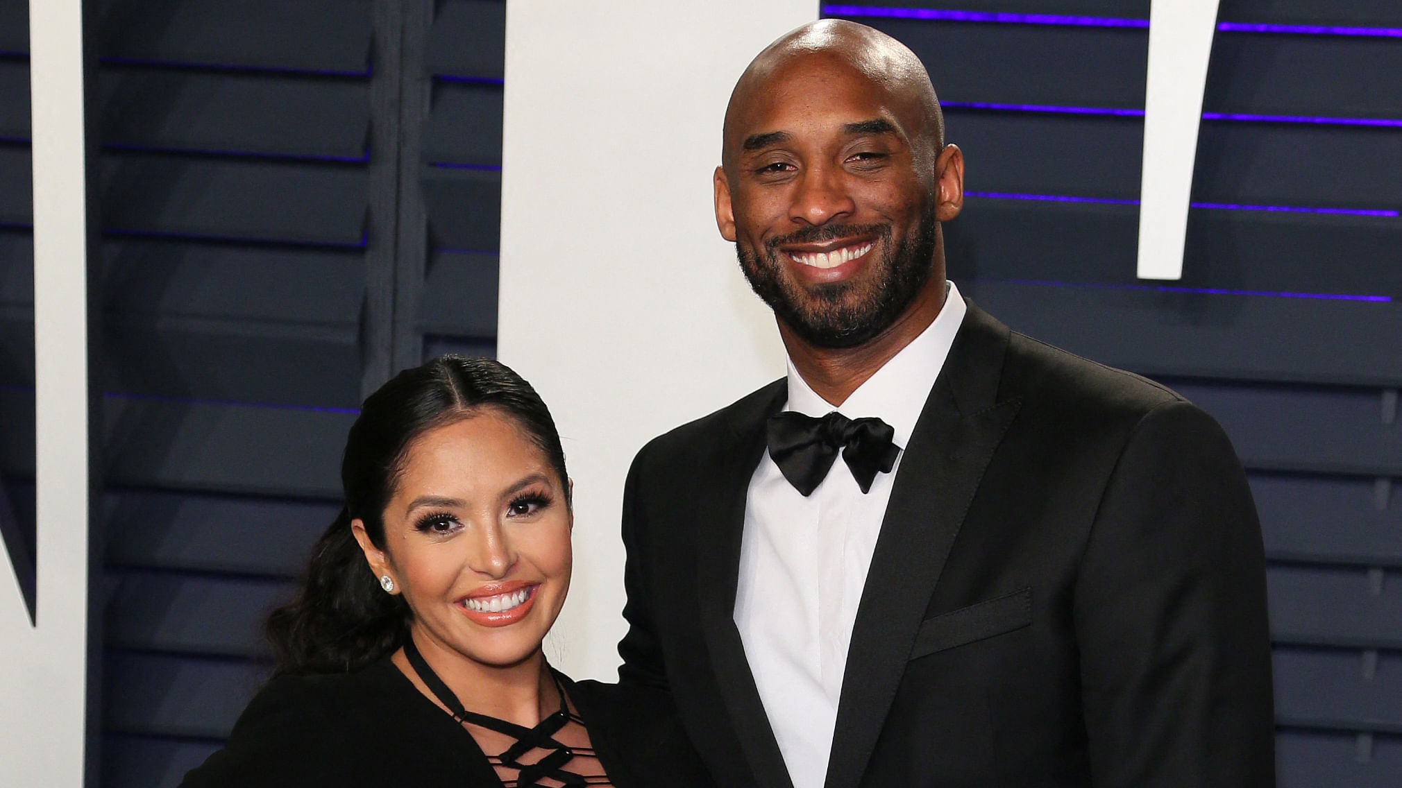 US basketball player Kobe Bryant and wife Vanessa Laine Bryant attend the 2019 Vanity Fair Oscar Party. Credit: AFP File Photo