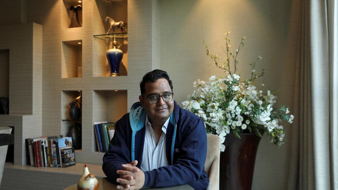 Paytm founder and CEO Vijay Shekhar Sharma. Credit: Reuters File Photo