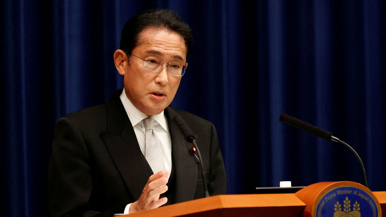 Japanese Prime Minister Fumio Kishida. Credit: Reuters File Photo