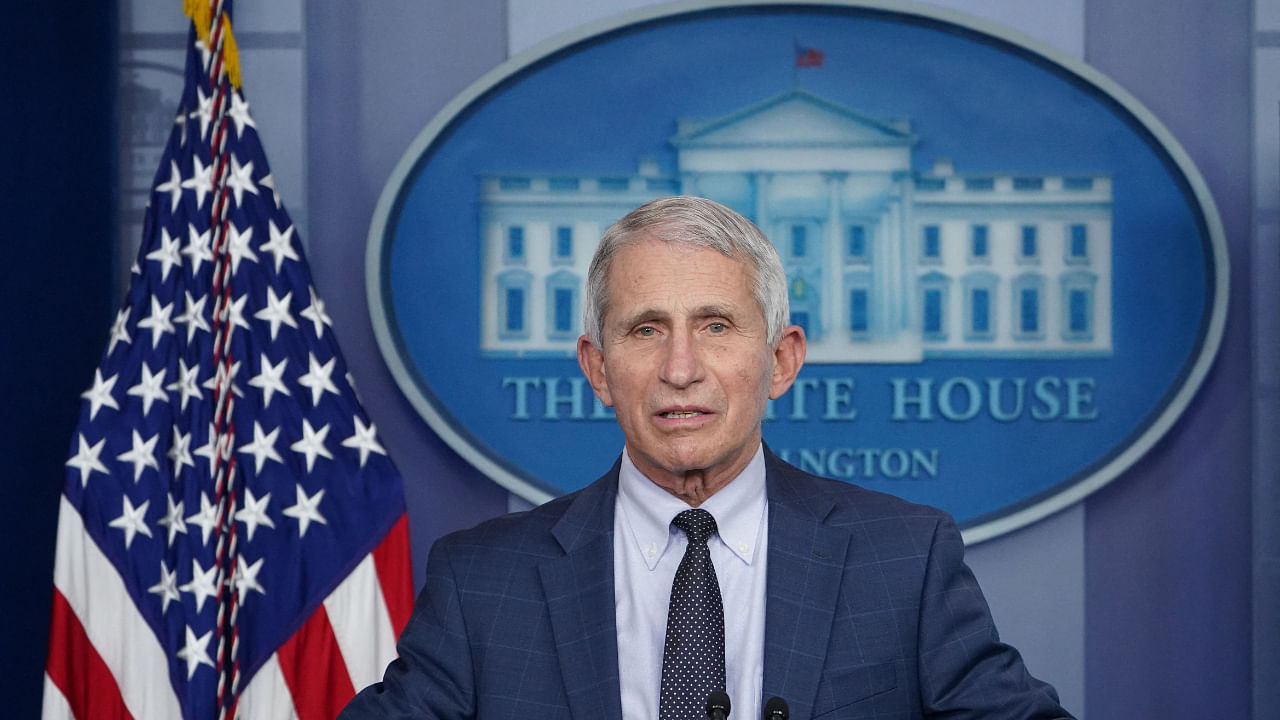 Dr Anthony Fauci. Credit: AFP File Photo
