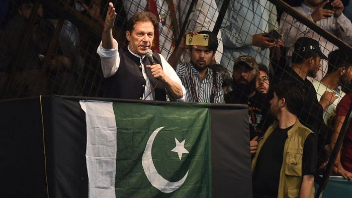 Pakistan's ex-premier Imran Khan. Credit: AFP File Photo