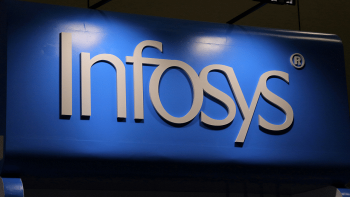 Infosys logo. Credit: Reuters Photo