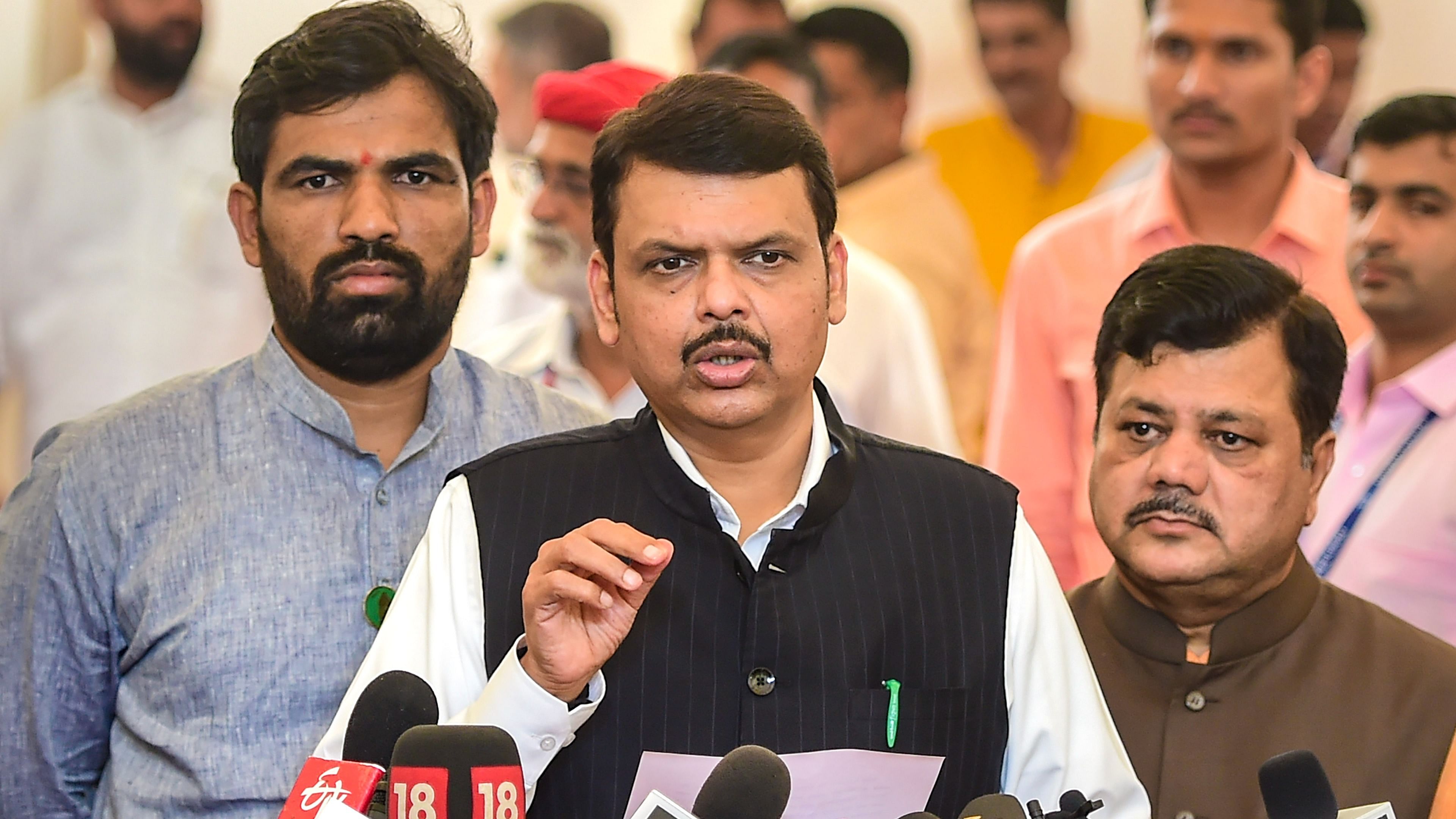 Fadnavis was on Monday responding to a calling attention notice in the state Assembly by Congress legislator Varsha Gaikwad on Mete's death in the accident. Credit: PTI Photo