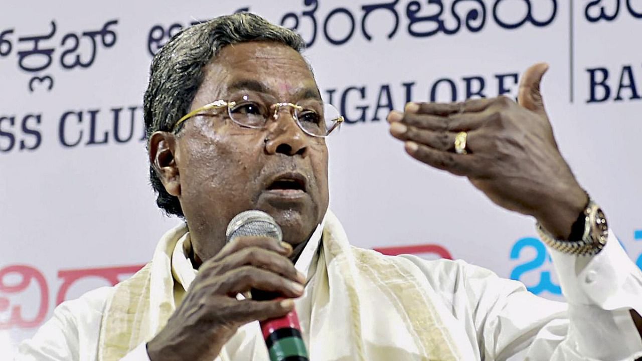 The Kodagu protest stands postponed in the wake of prohibitory orders clamped down by the district administration, Siddaramaiah said. Credit: PTI file photo