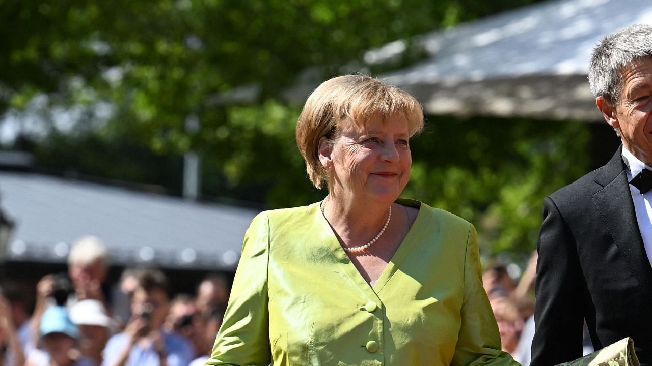 Former German chancellor Angela Merkel has been awarded the 2022 Unesco Peace Prize for "her efforts to welcome refugees". Credit: AFP Photo